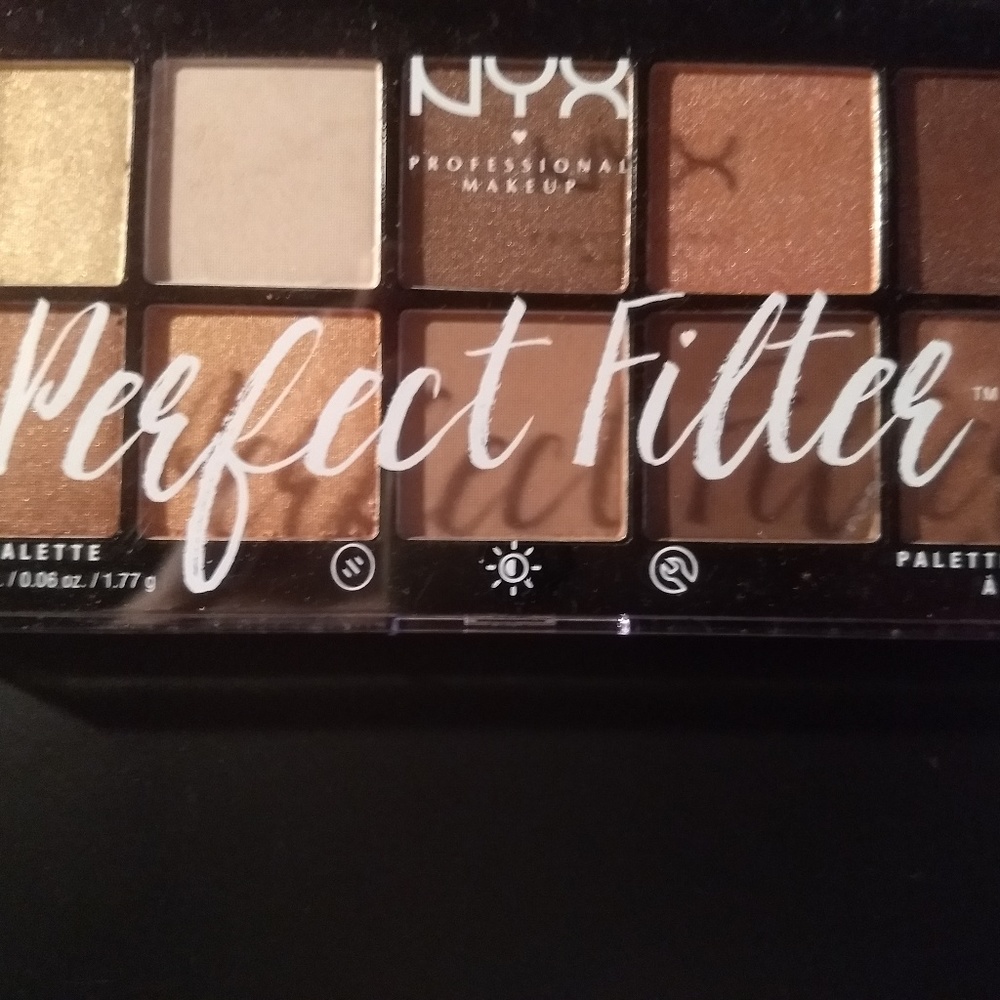 Nyx Perfect Filter Eye Shadow Palette Golden Hour